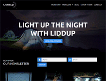 Tablet Screenshot of liddup.com